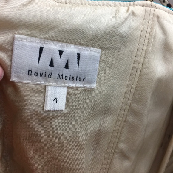 David Meister Printed Mid Length Tea Length Dress - Picture 6 of 8